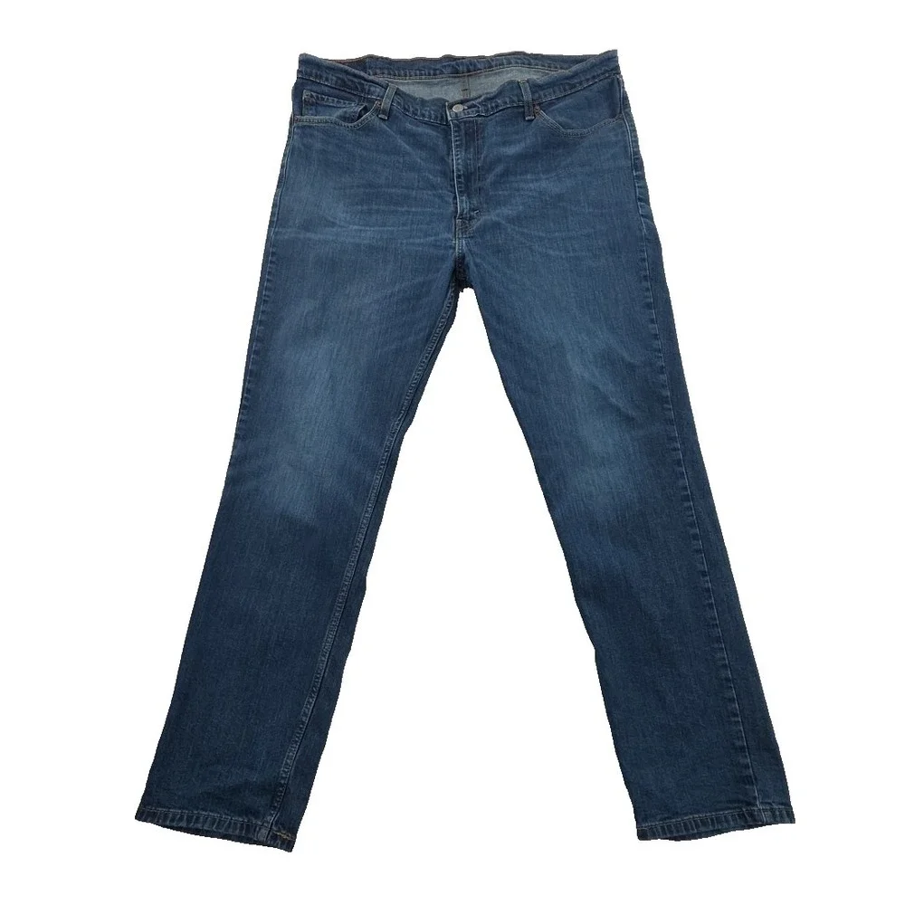 Levi's 511 Jeans Men's 42x32 Slim Straight Fit Medium Wash Stretch Denim Classic